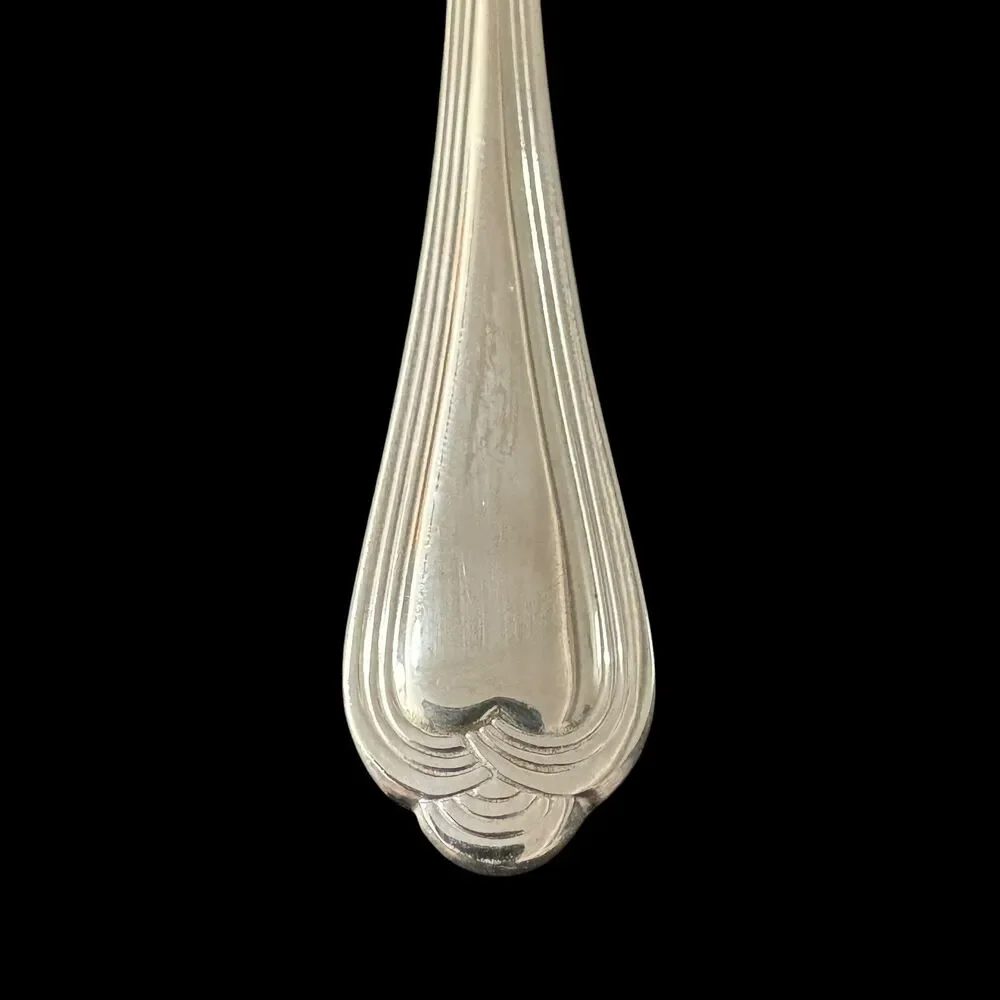 Pfaltzgraff FAIRISLE Flat Handle Master Butter Knife 6 3/4